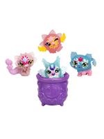 Kit com 4 mini figuras magic mixies minis