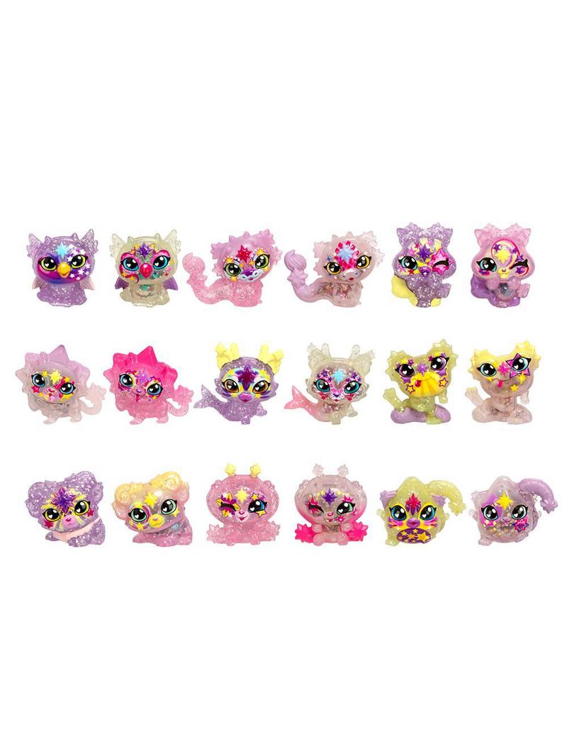 Kit com 4 mini figuras magic mixies minis