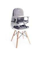 Cadeira de alimentação portátil pop cinza - cosco