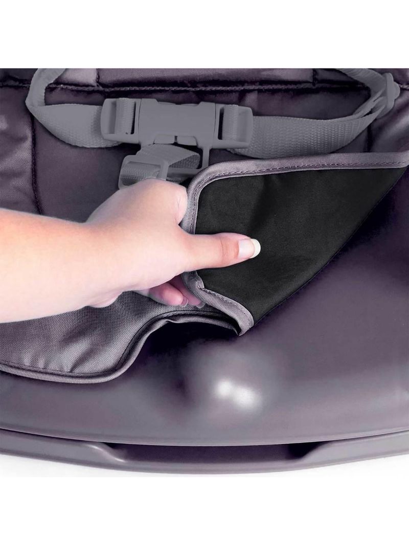 Cadeira de alimentação portátil pop cinza - cosco