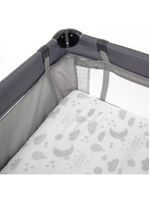 Colchonete para berço tam 3 (101x66x4) branco estampado - cosco
