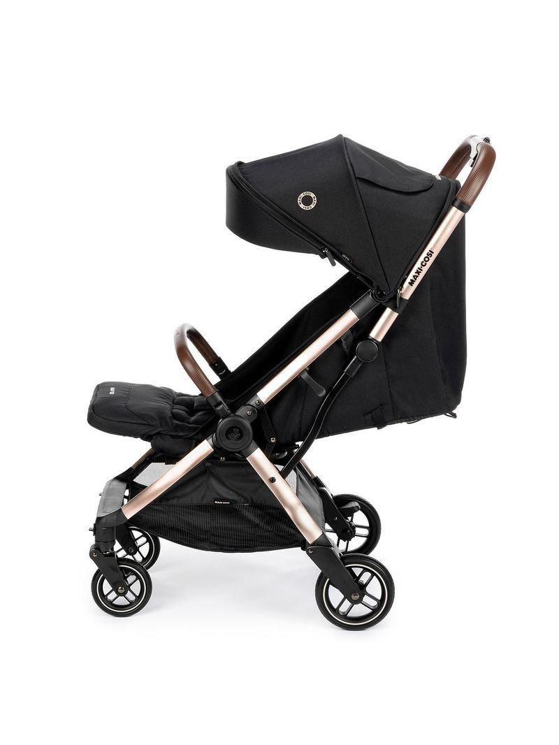 Carrinho de bebê eva³ 0 a 15 kg essential black champagne - maxi-cosi