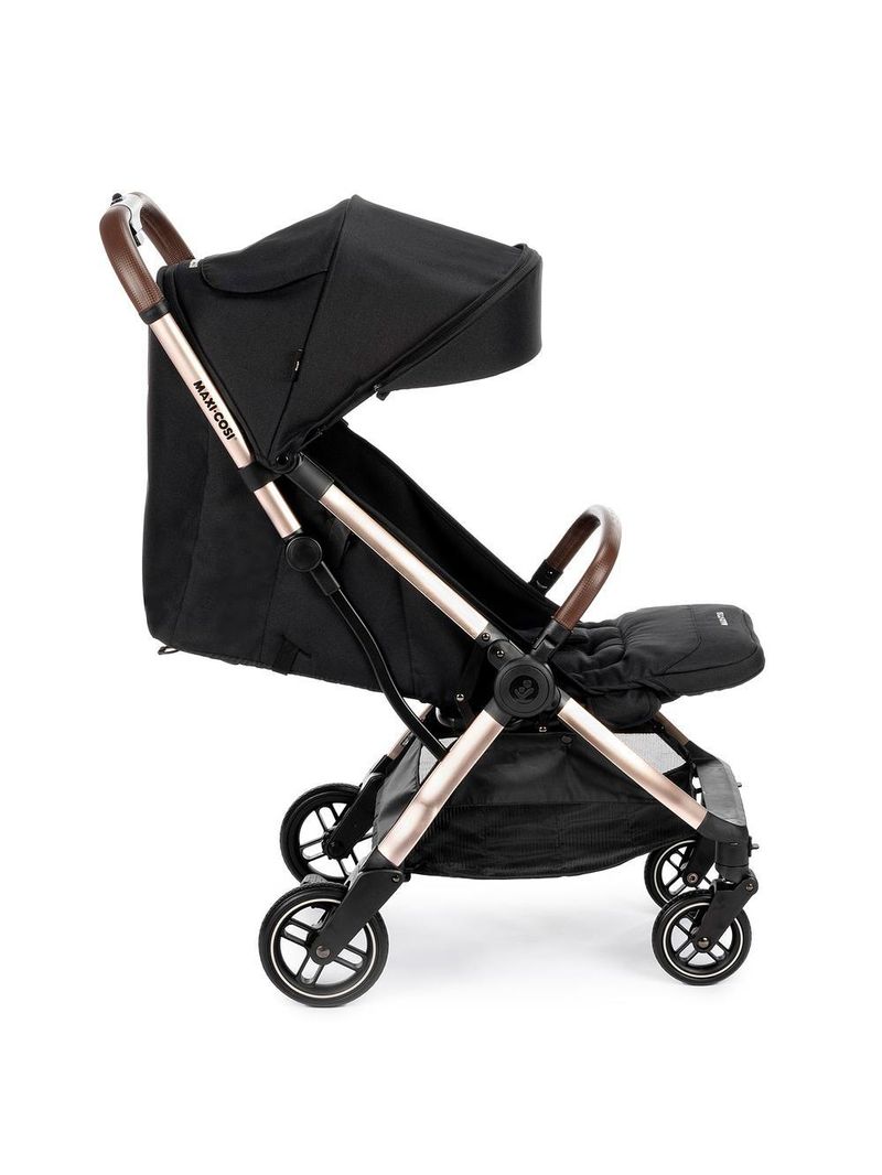 Carrinho de bebê eva³ 0 a 15 kg essential black champagne - maxi-cosi