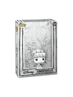 Boneco funko pop! art cover disney esboços - cinderela