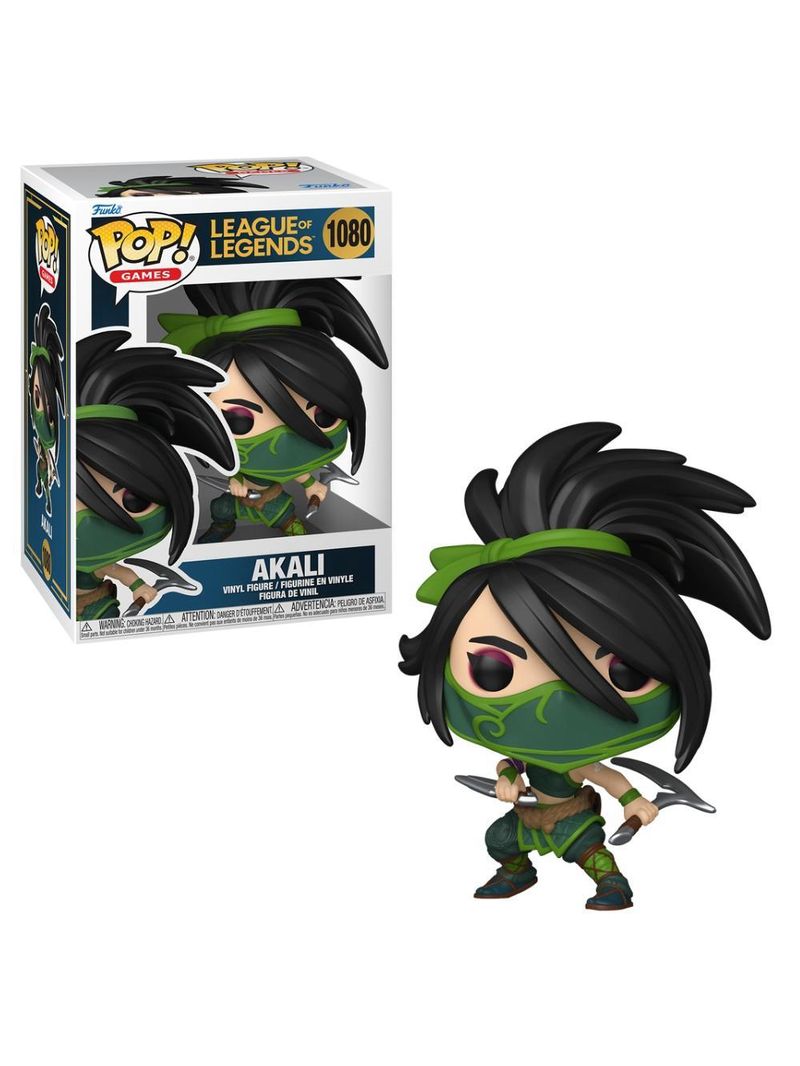 Boneco funko pop! league of legends - akali