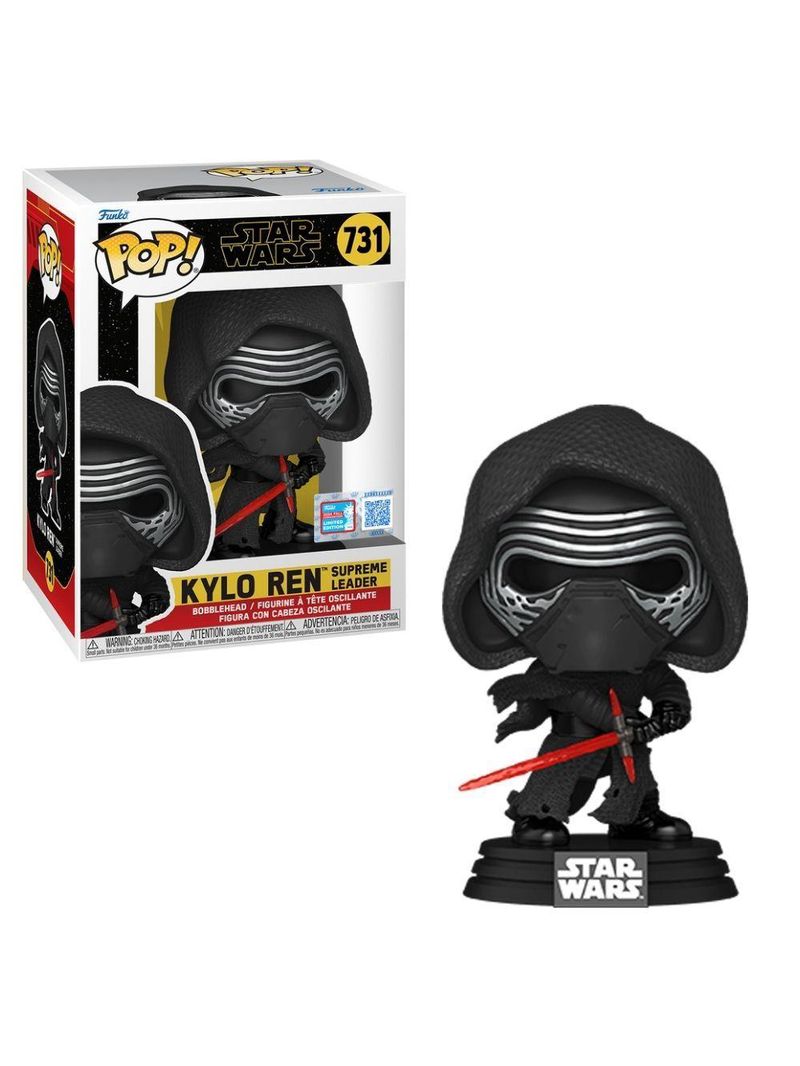 Boneco funko pop! edição limitada nycc24 - star wars - kylo ren