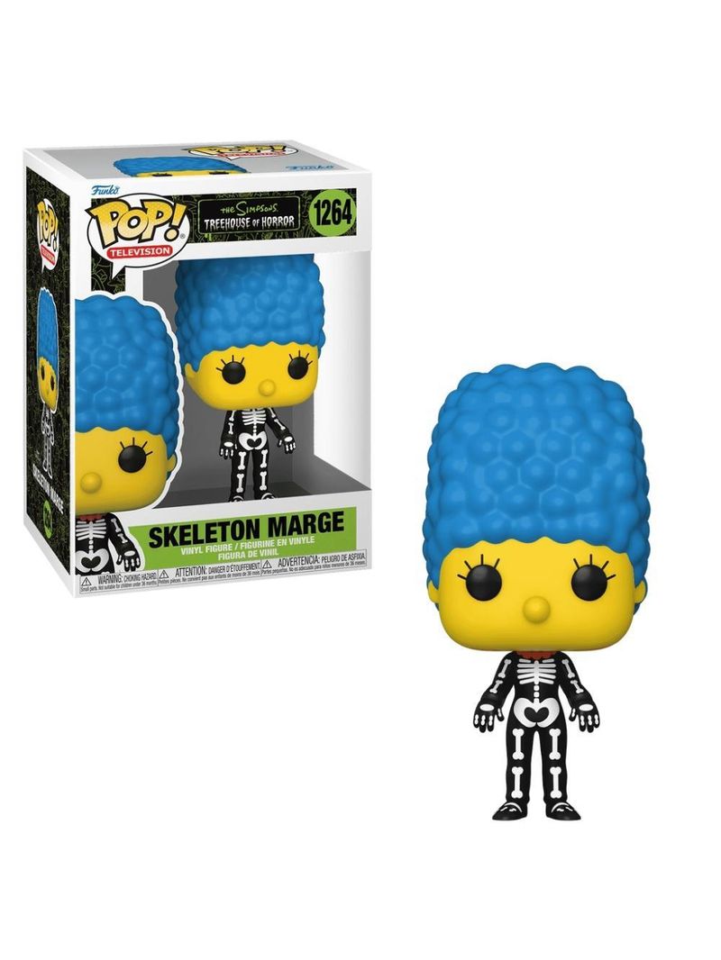 Boneco funko pop! os simpsons - marge esqueleto