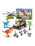 Blocos de construção max, candide, dino adventure 592 peças