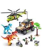 Blocos de construção max, candide, dino adventure 592 peças