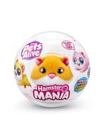 Hamster mania - pelúcia pets alive - laranja