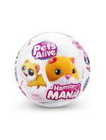 Hamster mania - pelúcia pets alive - laranja