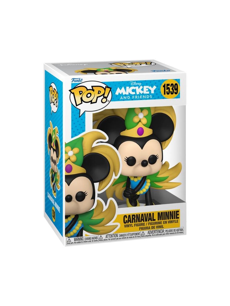 Boneco funko pop! disney mickey - minnie carnavalesca