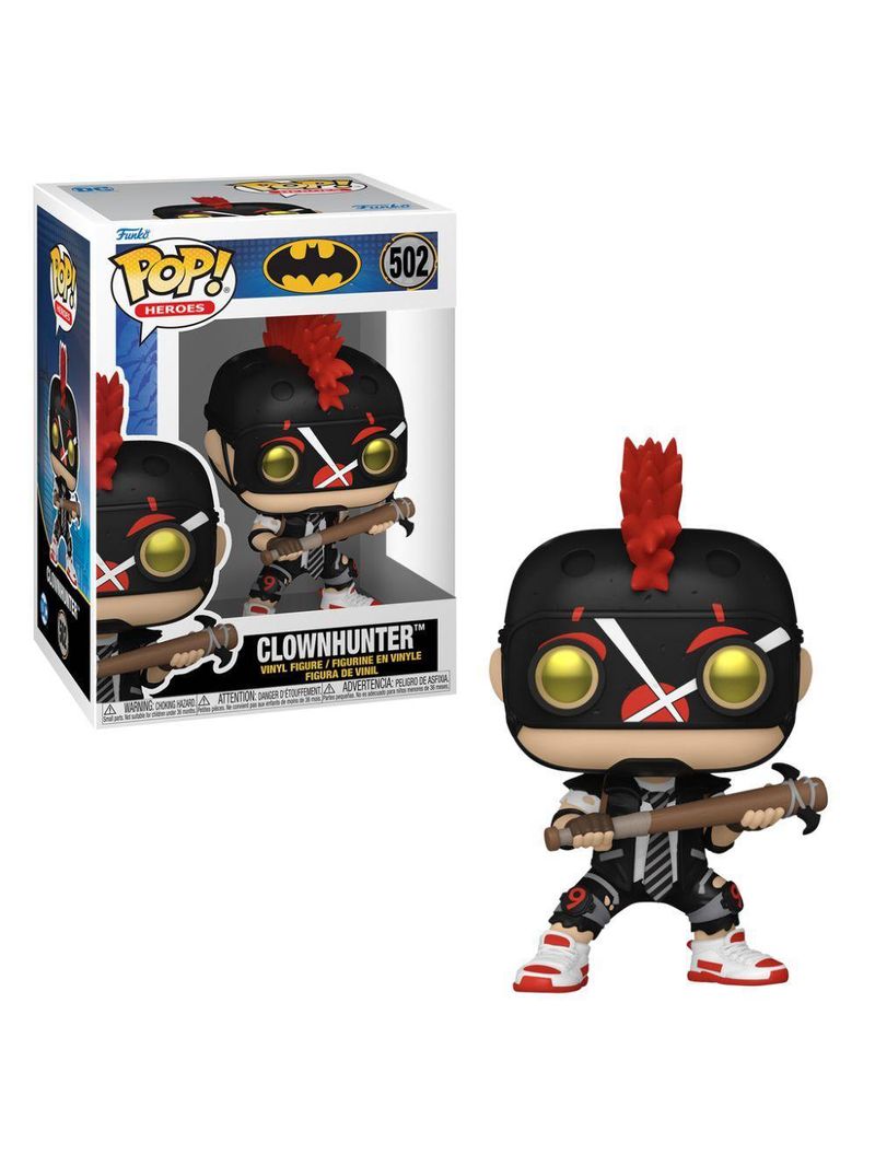 Boneco funko pop! dc comics - batman war zone - clownhunter
