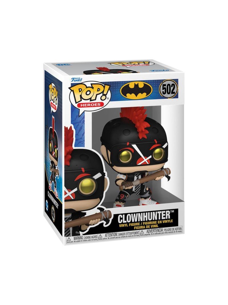 Boneco funko pop! dc comics - batman war zone - clownhunter