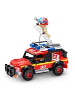 Blocos de montar max city estação de bombeiros 976 peças