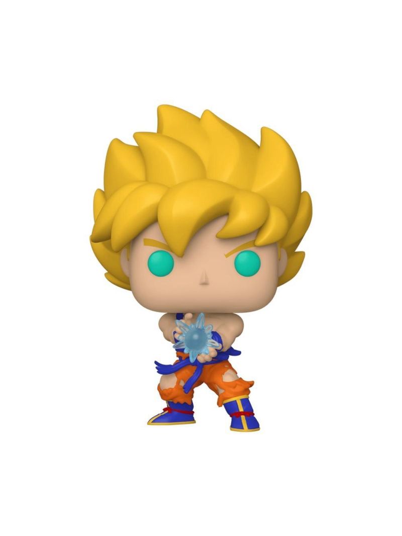 Boneco funko pop! dragon ball z goku super saiyan kamehameha
