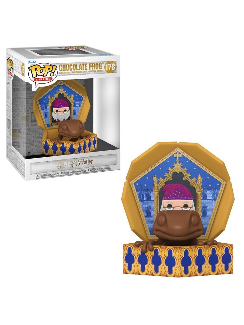Boneco funko pop! deluxe harry potter - sapo de chocolate
