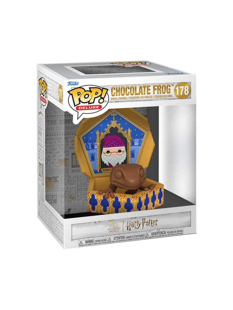 Boneco funko pop! deluxe harry potter - sapo de chocolate