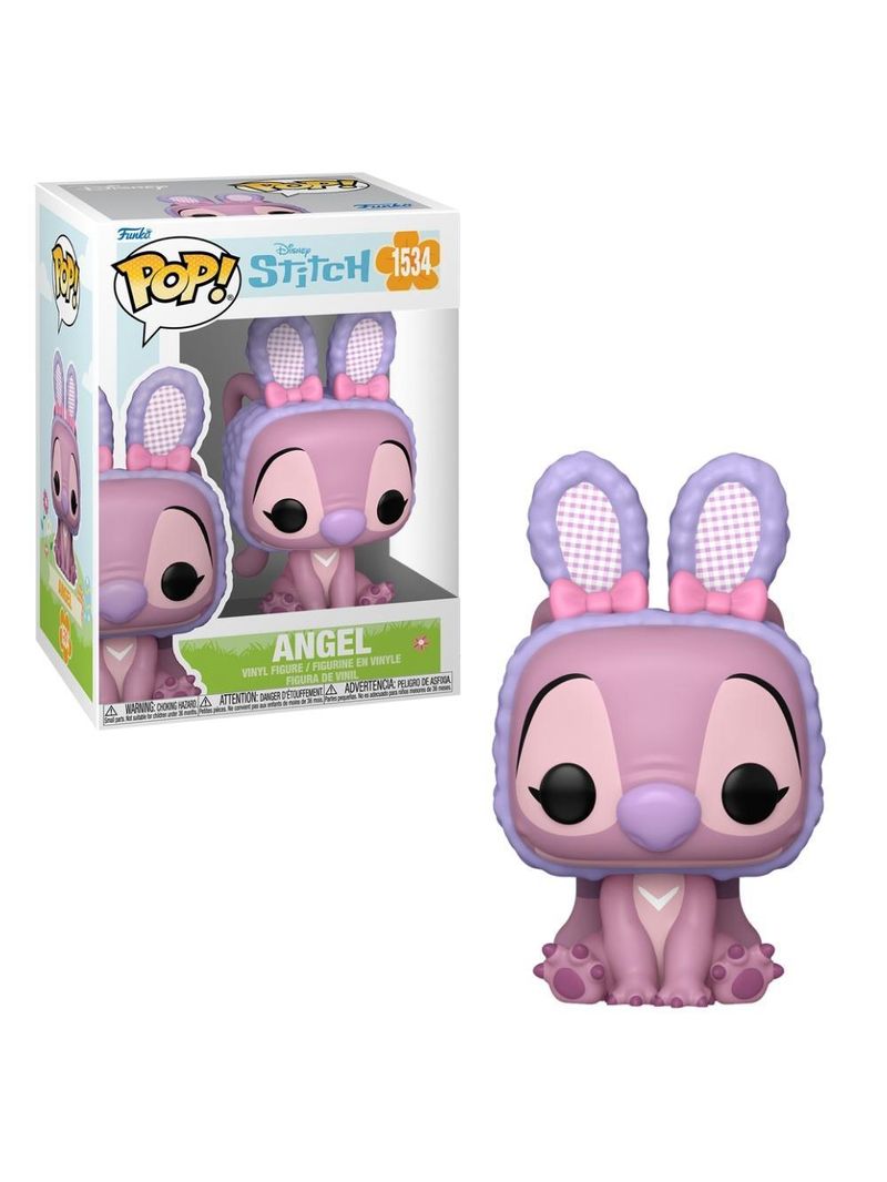Boneco funko pop! páscoa disney - angel