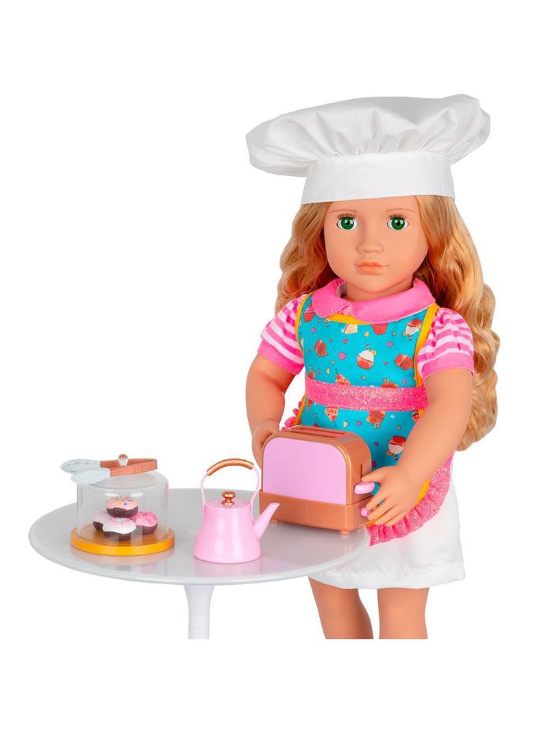 Conjunto de cozinha com chaleira - our generation