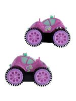 Veículo controle remoto barbie glamour flip