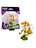 Boneco colecionável 6,5cm sonic prime - tails
