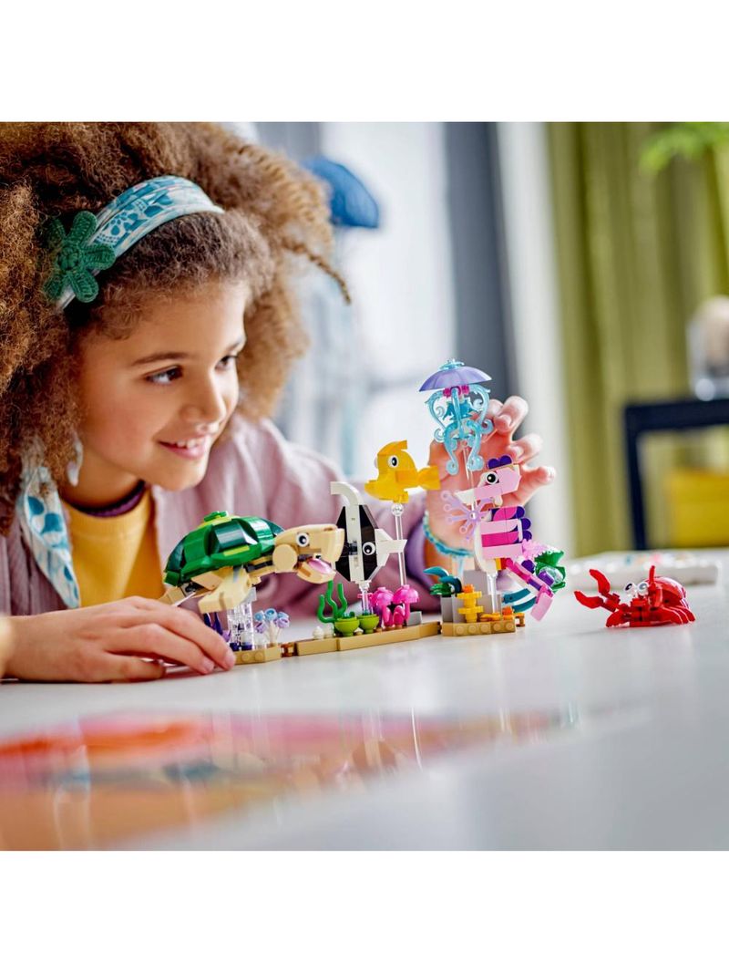 Lego creator 3 em 1 - animais marinhos