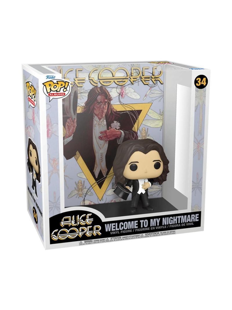 Boneco funko pop! alice cooper - welcome to my nightmare