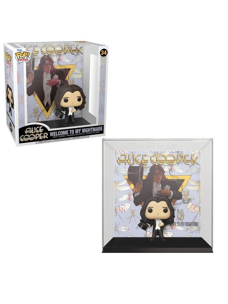 Boneco funko pop! alice cooper - welcome to my nightmare