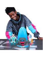 Boneco colecionável cryo lab mrbeast lab