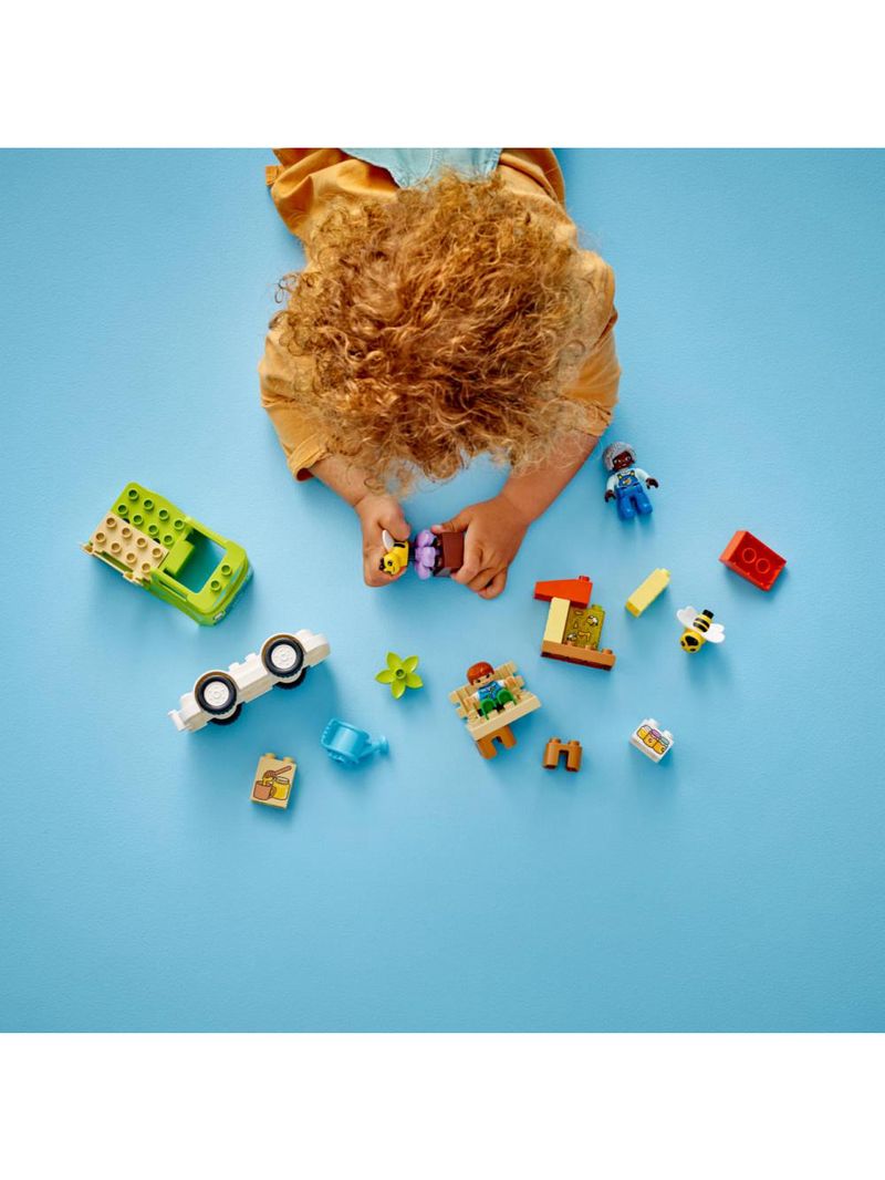 Lego duplo - cuidando das abelhas e das colmeias