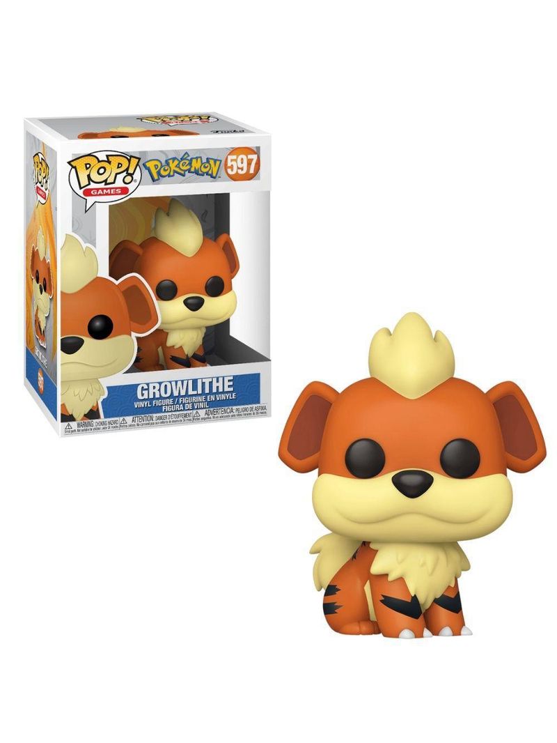 Boneco funko pop! pokémon - growlithe