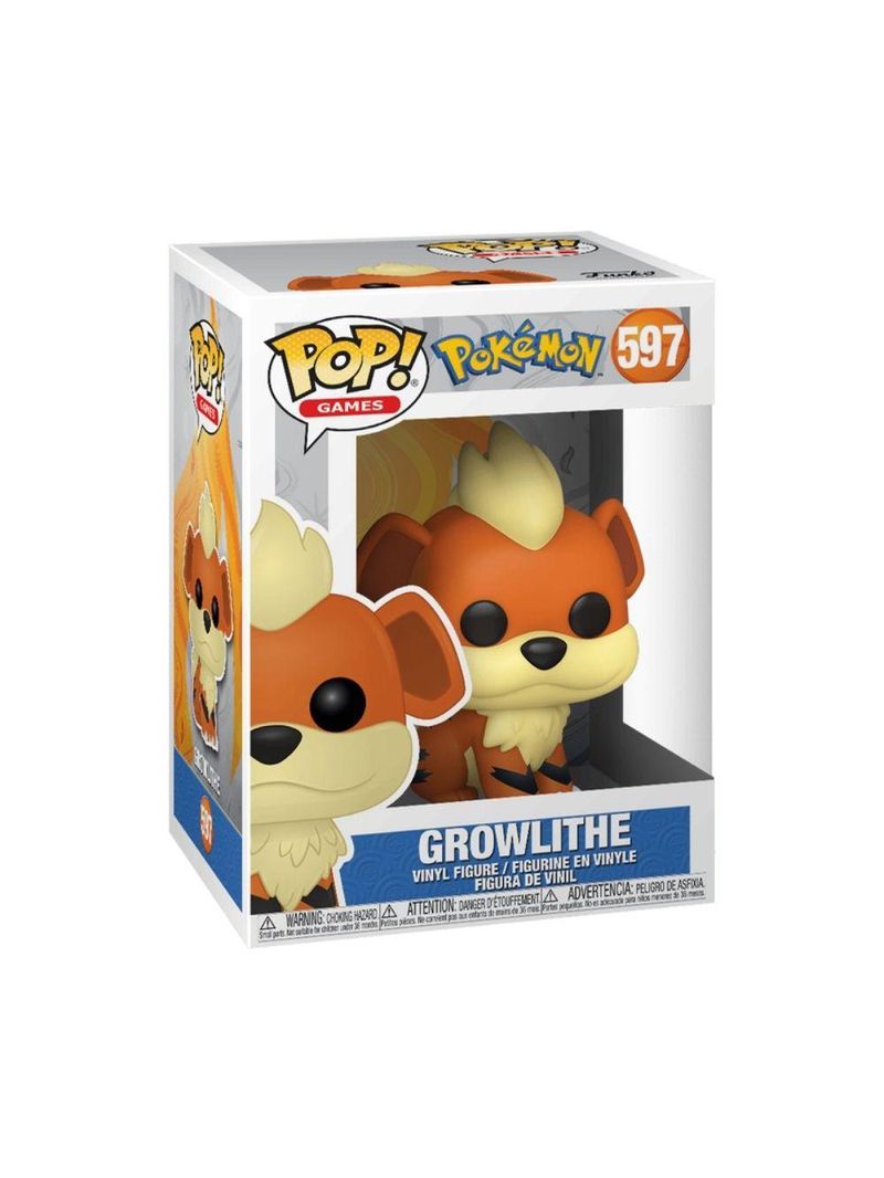Boneco funko pop! pokémon - growlithe