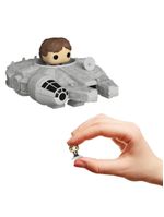 Bitty pop! ride star wars - han solo com a millennium falcon