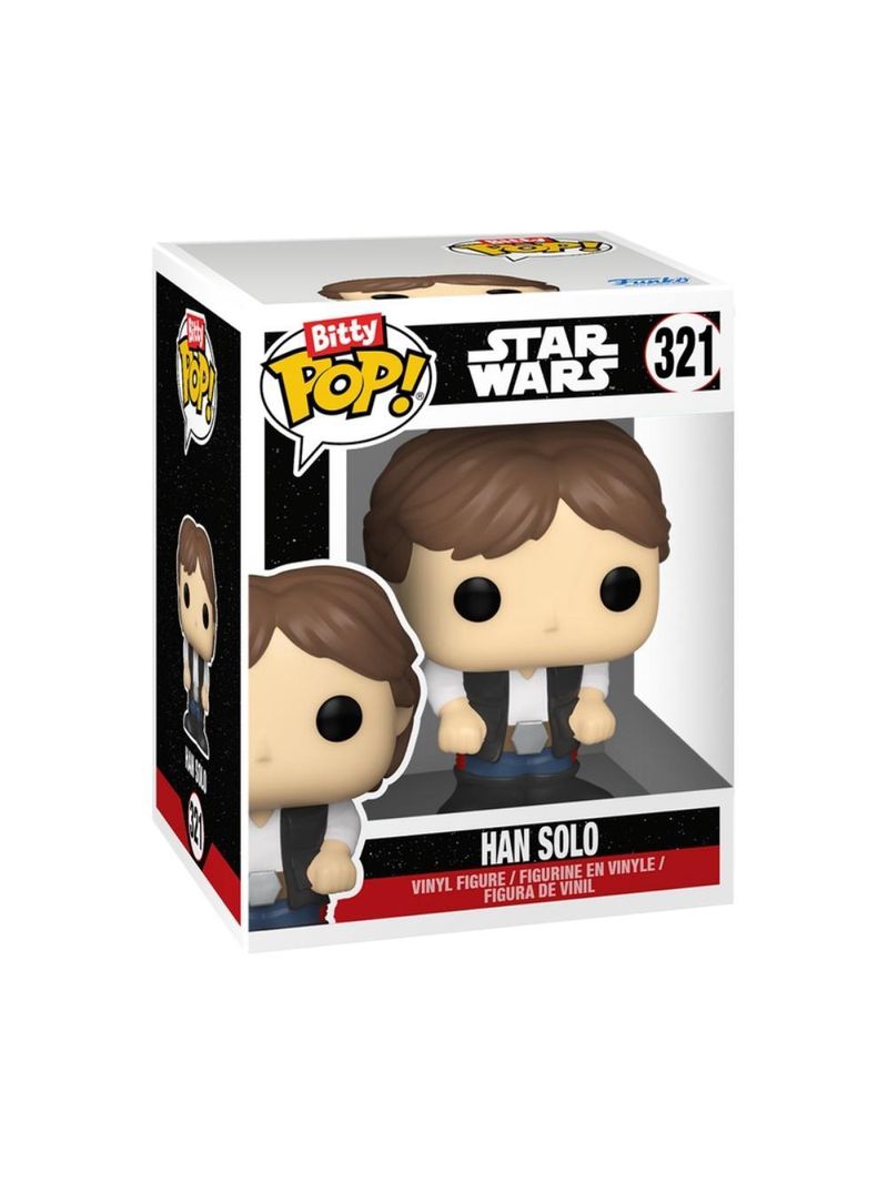 Bitty pop! ride star wars - han solo com a millennium falcon