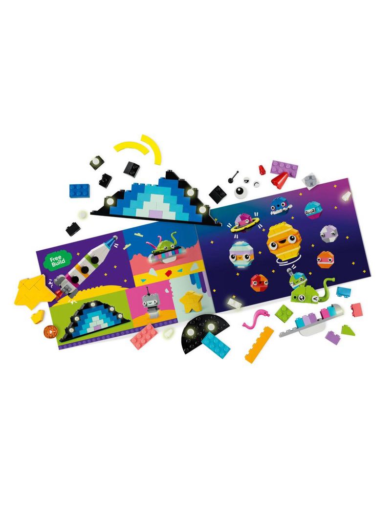 Lego classic - planetas espaciais criativos