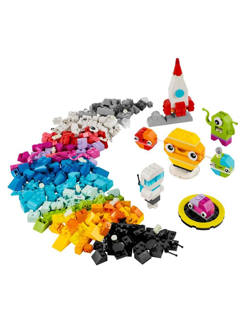 Lego classic - planetas espaciais criativos