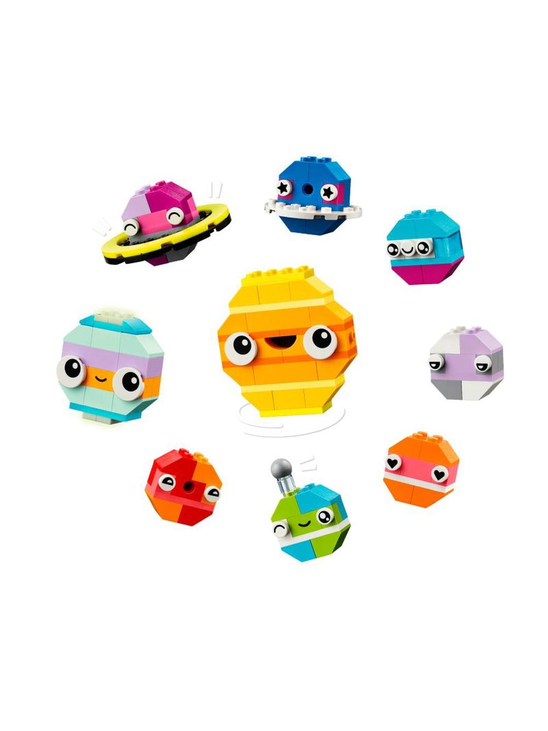 Lego classic - planetas espaciais criativos