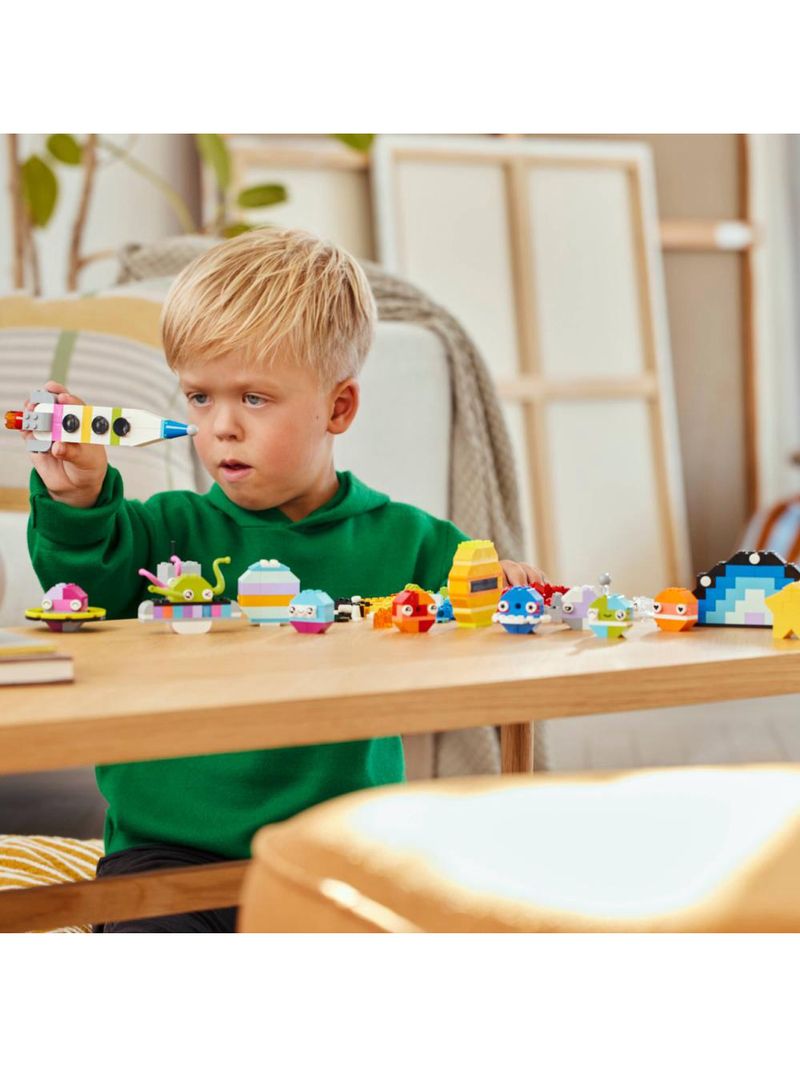 Lego classic - planetas espaciais criativos