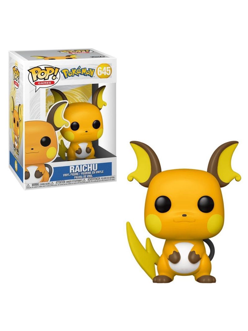 Boneco funko pop! pokémon - raichu