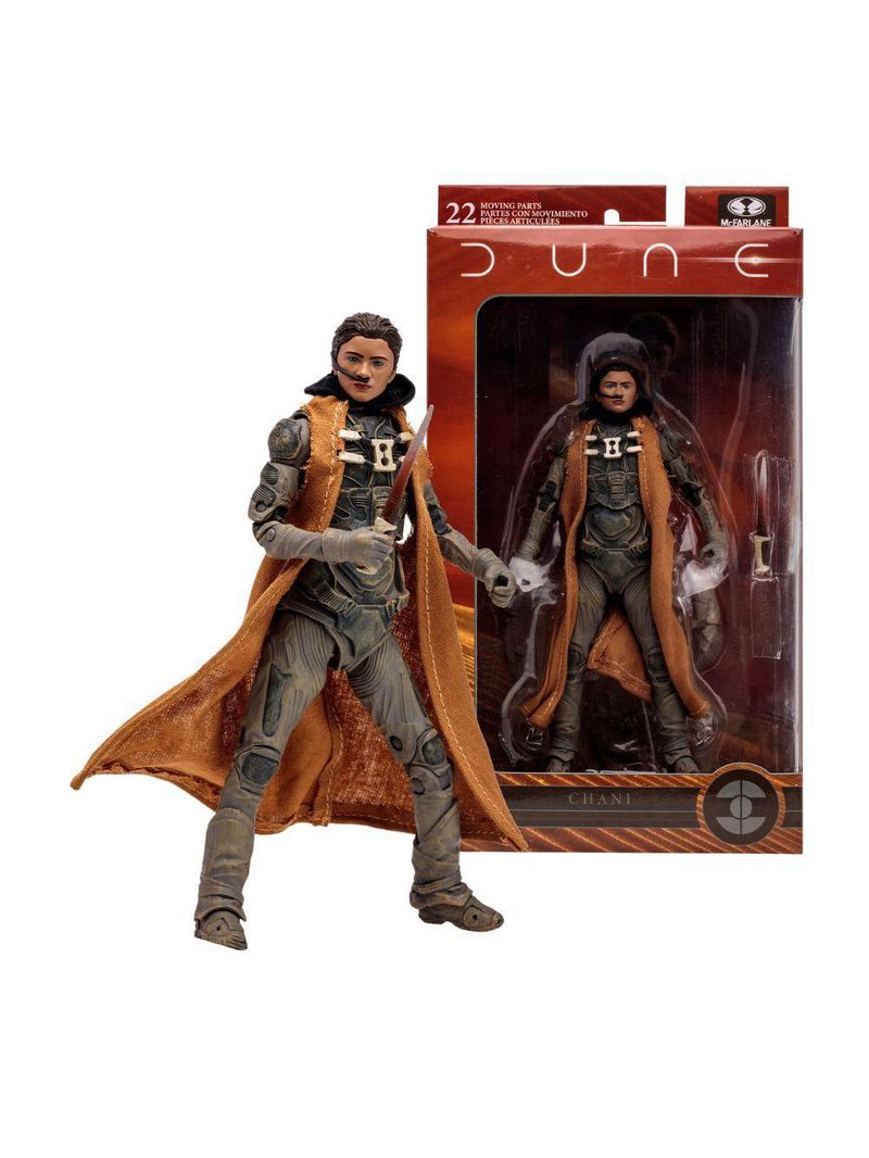 Boneco action figure mcfarlane 7” duna 2 - chani