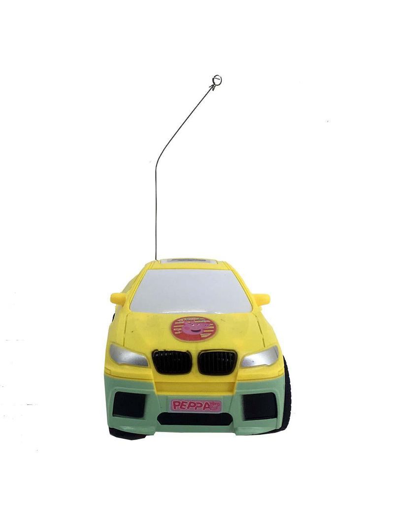 Veículo controle remoto peppa pig veiculo de passeio