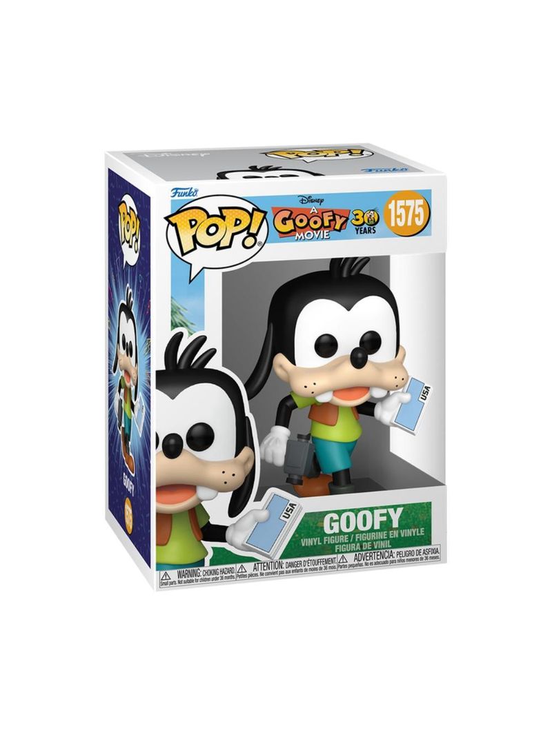 Boneco funko pop! disney pateta: o filme 30 anos - pateta