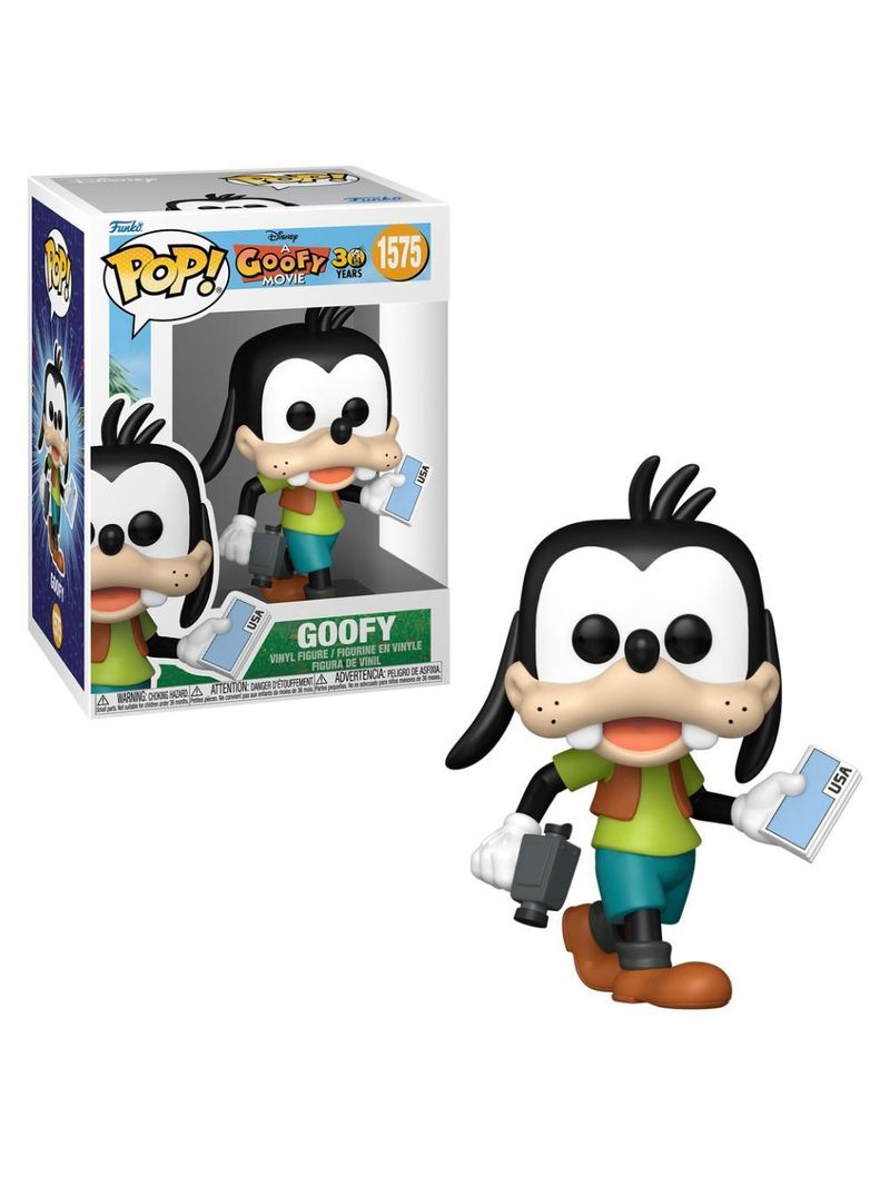 Boneco funko pop! disney pateta: o filme 30 anos - pateta