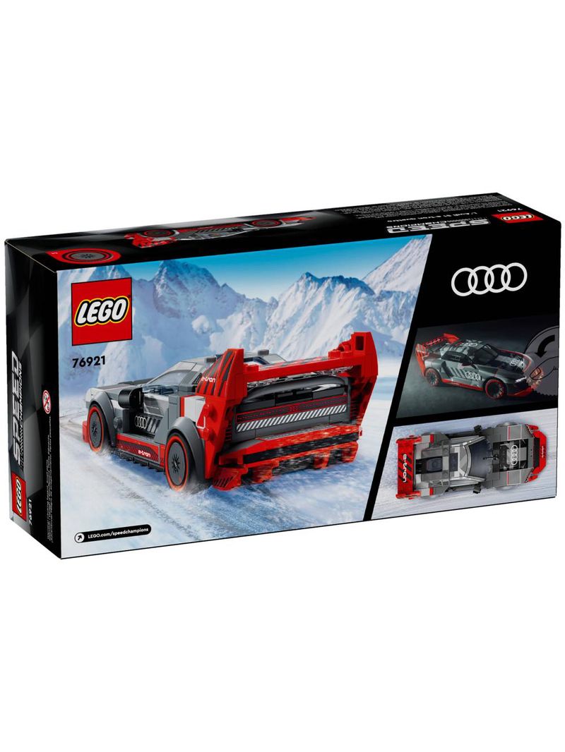 Lego speed champions - carro de corrida audi s1 e-tron quattro