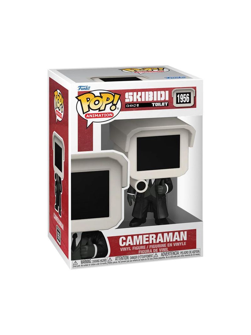 Boneco funko pop! skibidi toilet - cameraman