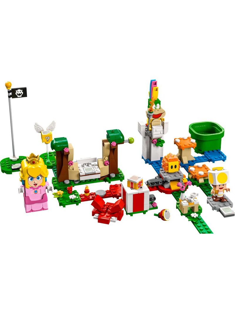 Lego super mario - curso iniciação aventuras com peach