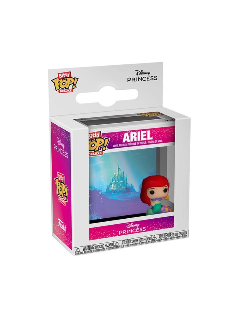 Bitty pop! deluxe disney - ariel no fundo do mar
