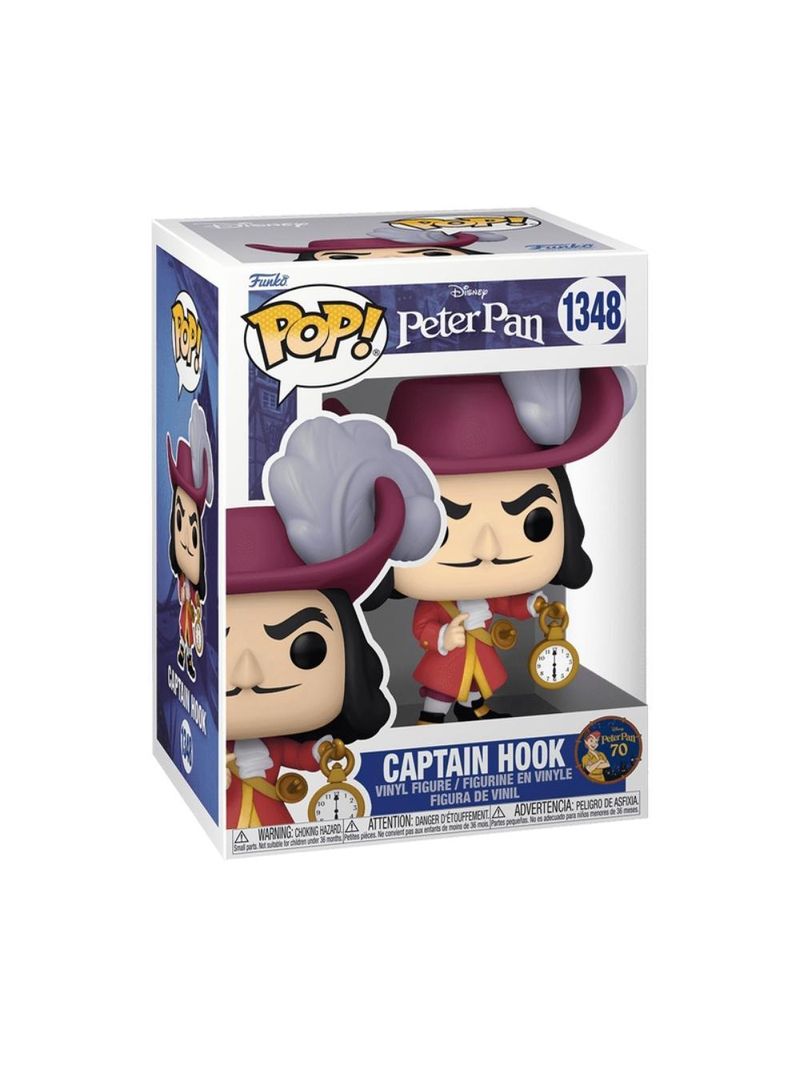 Boneco funko pop! disney peter pan 70 anos - capitão gancho