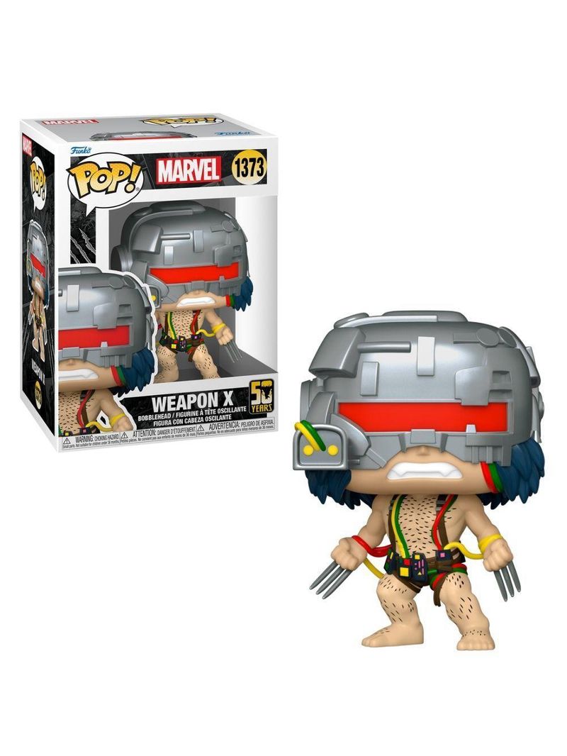 Boneco funko pop! marvel - wolverine 50 anos - arma x